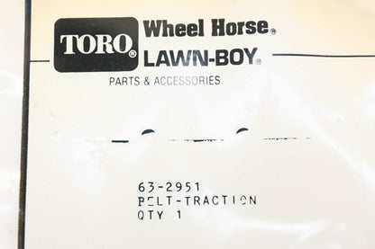 Toro 63-2951 Traction Belt NOS