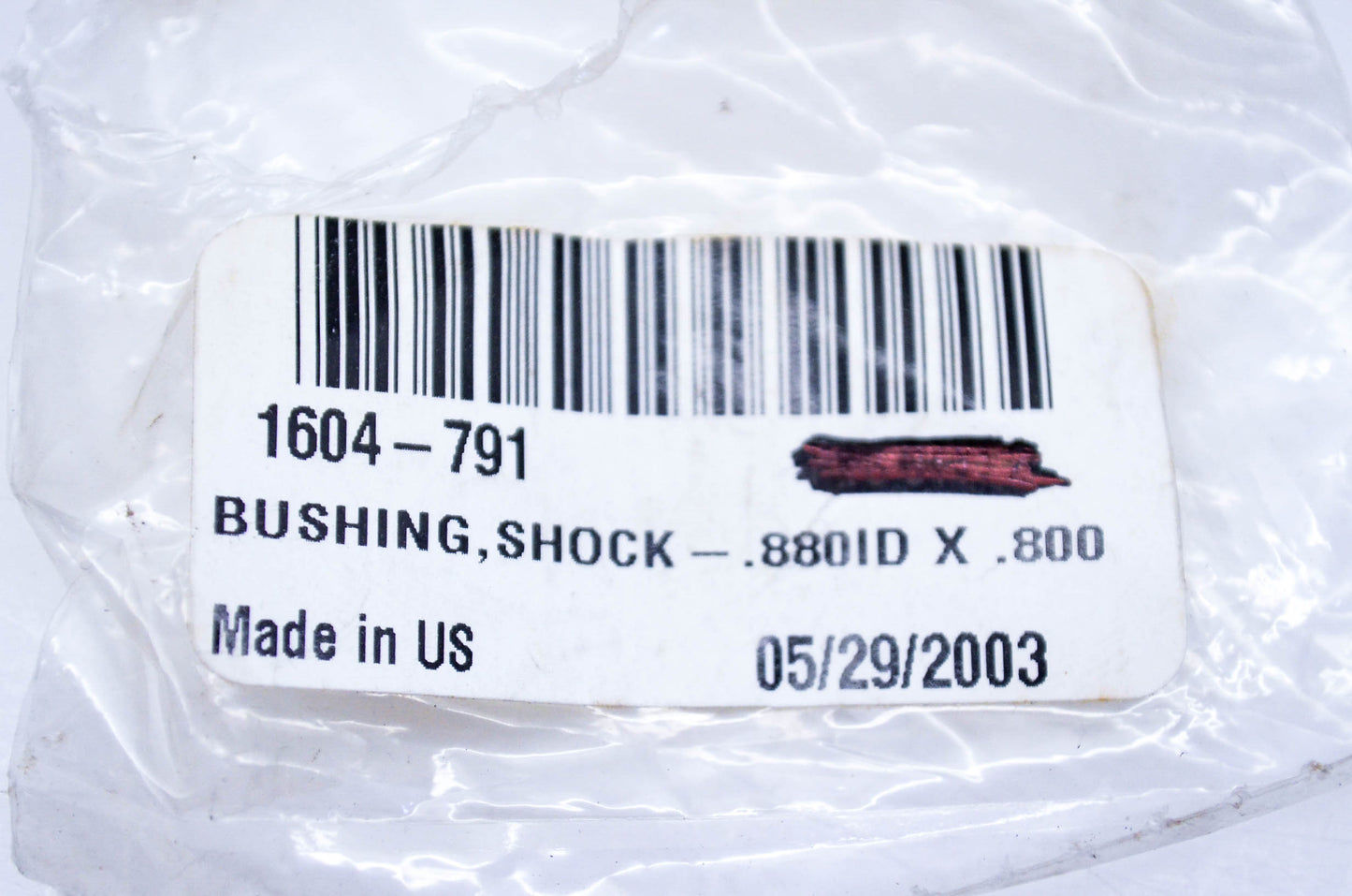 New OEM Arctic Cat 1604-791 Shock Bushing .880IDx.800 NOS