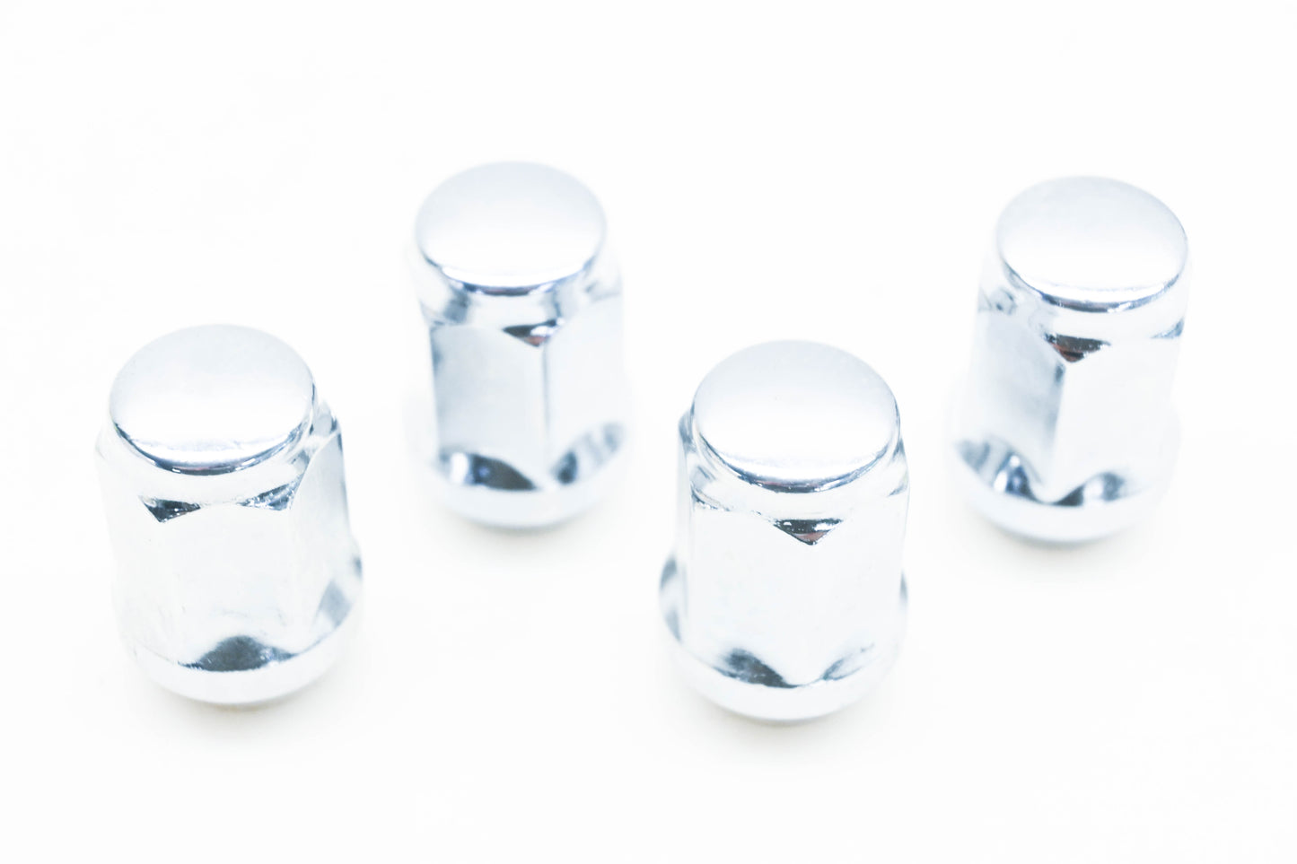 Aftermarket HT032-17 Chrome Lug Nuts 1/2-20RH Qty 4 NOS