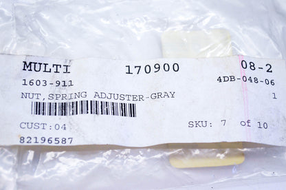 New OEM Arctic Cat 1603-911 Spring Adjuster Nut NOS