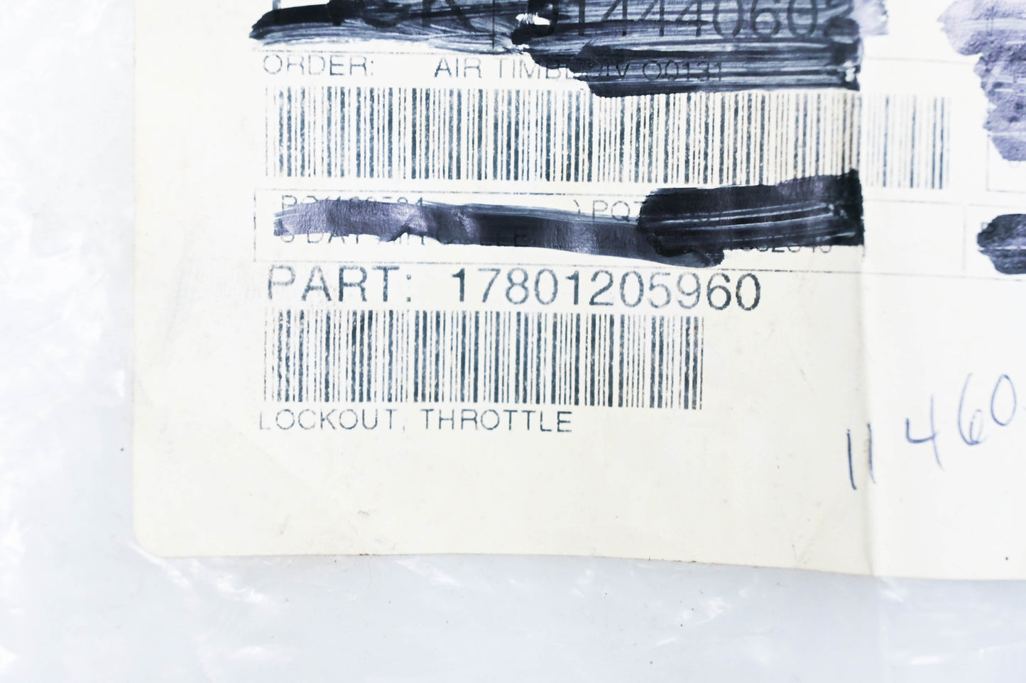 New OEM Echo 17801205960 Throttle Lockout Trigger NOS