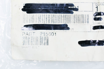 New OEM Echo 215601 Shaft Bolt NOS