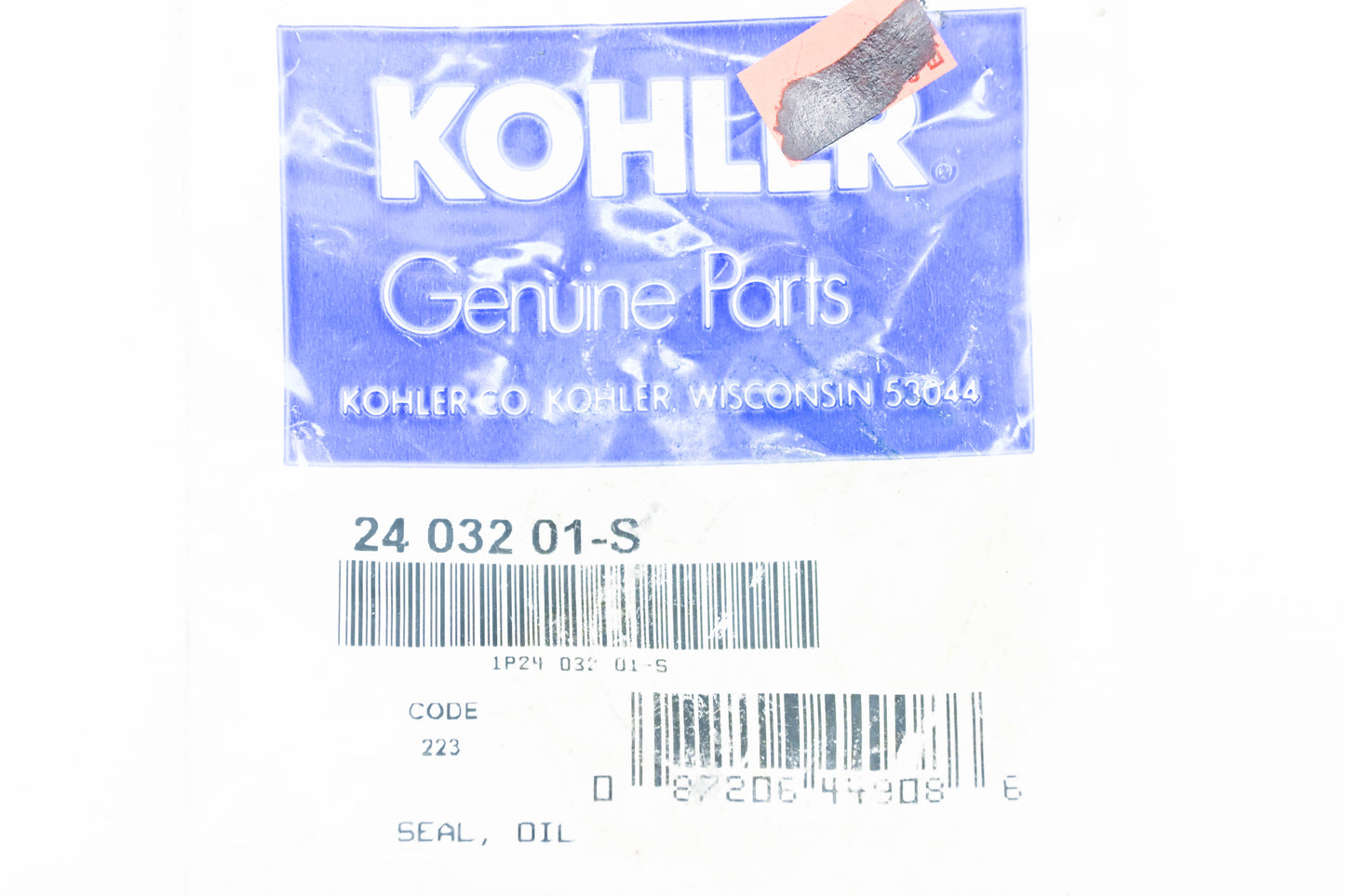Kohler 2403201-S Oil Seal NOS