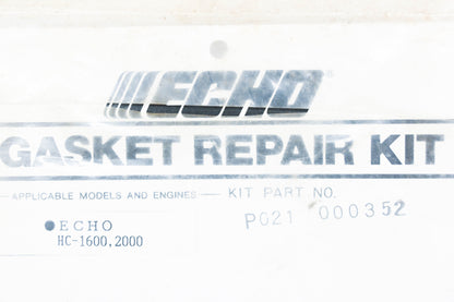 New OEM Echo P021000352 Gasket NOS