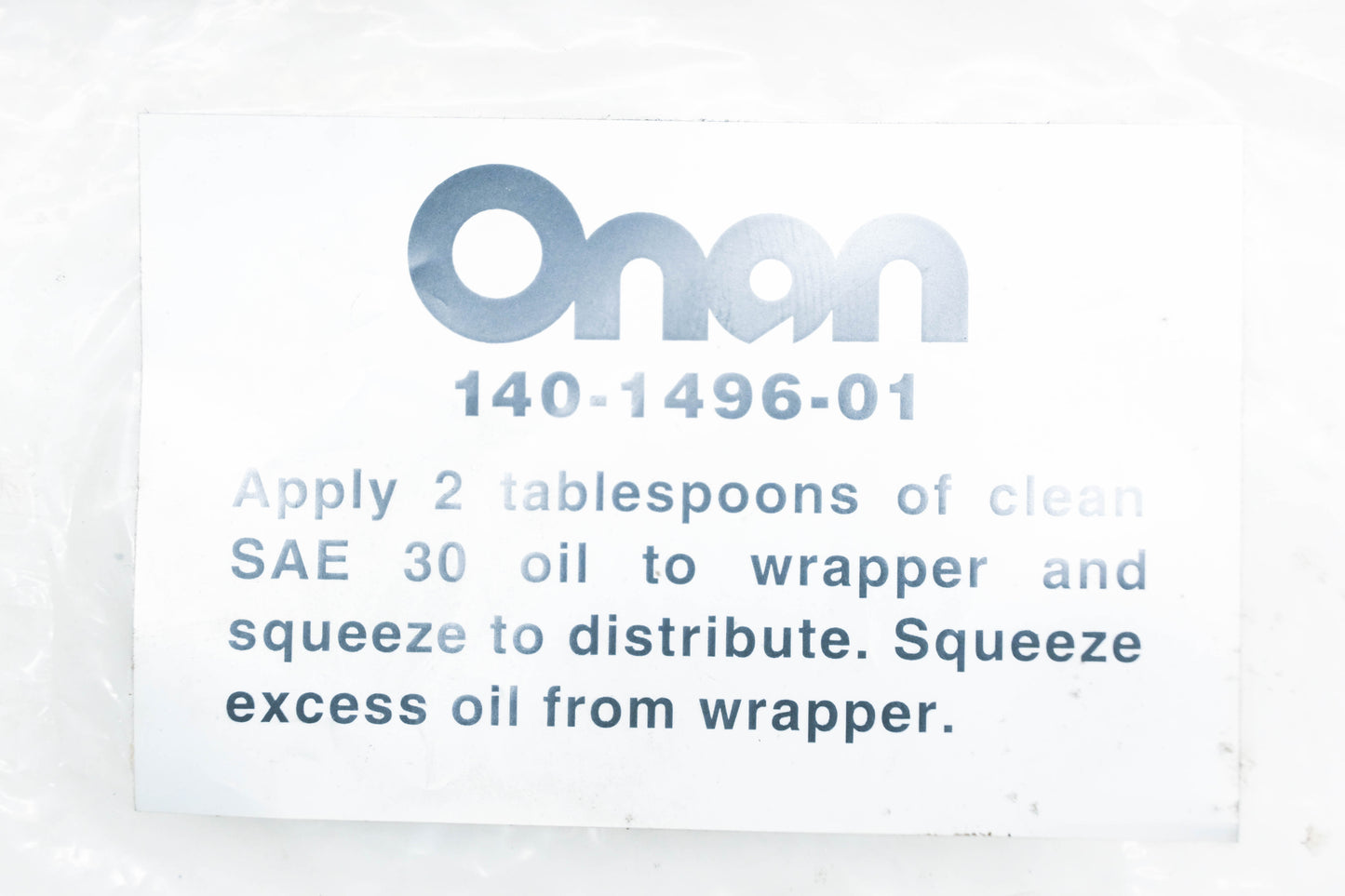 Onan 140-1496-01 Air Filter NOS