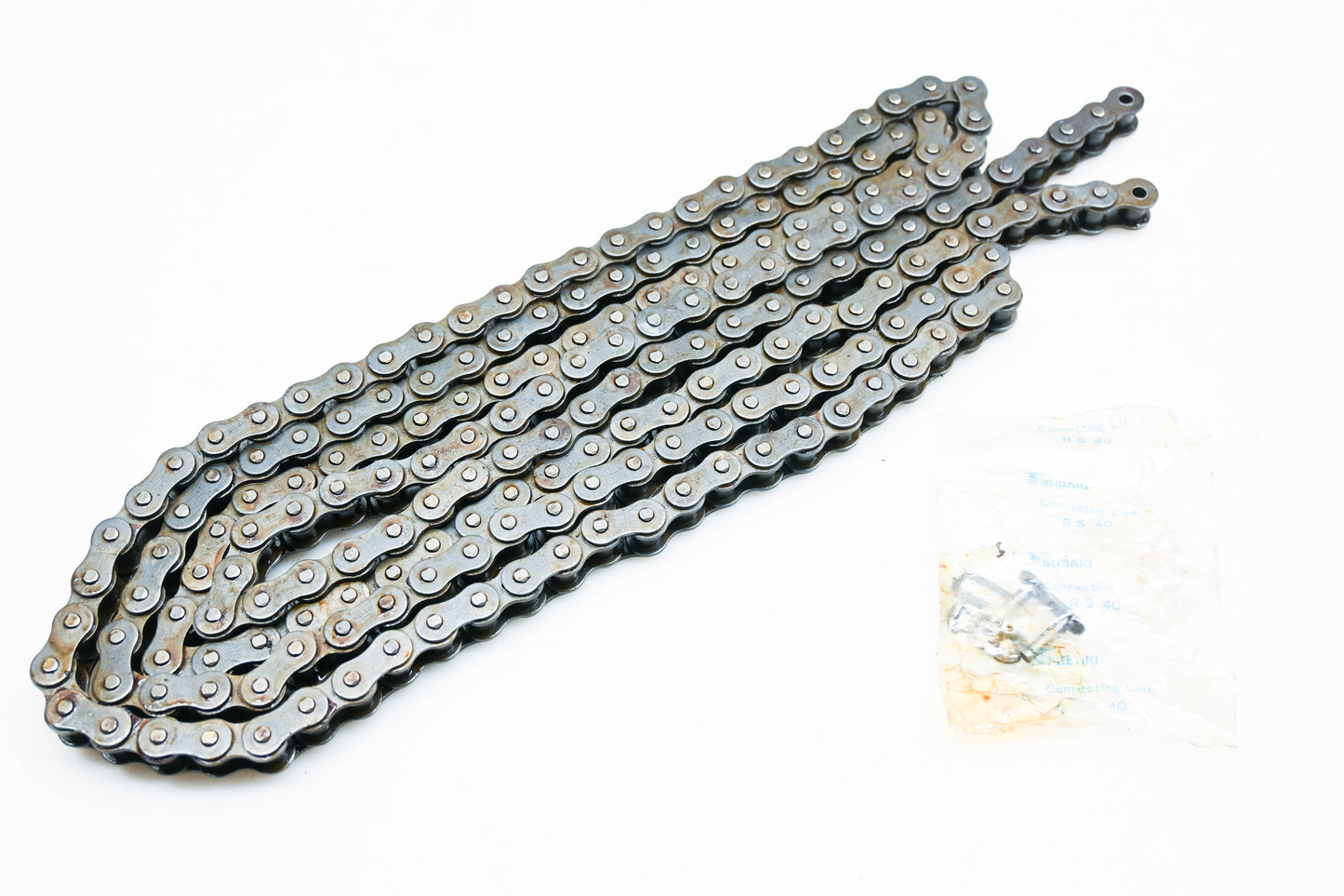 Tsubaki RS40-RIV #40 Roller Chain 8' NOS