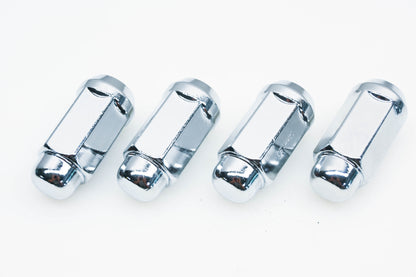 Aftermarket ME004-16 Chrome Closed Acorn Lug Nuts 2" x M14-1.5 Qty 4 NOS