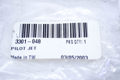 New OEM Arctic Cat 3301-048 Pilot Jet NOS