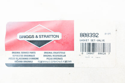 New OEM Briggs & Stratton 808392 Gasket NOS