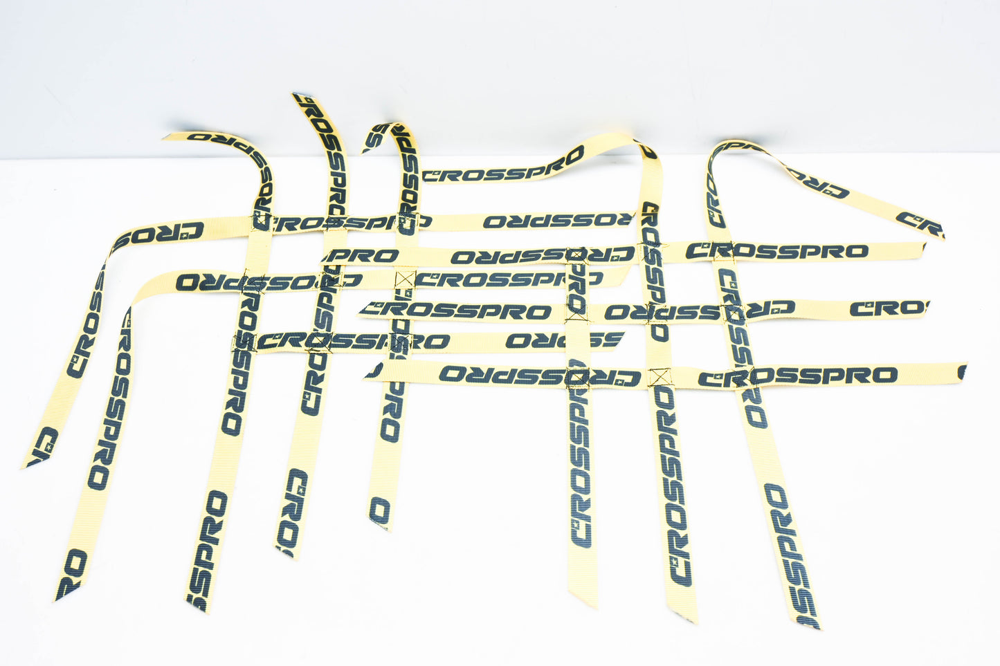CrossPro HT035-1 Yellow Nerf Bar Straps 3"x3" Qty 2 NOS