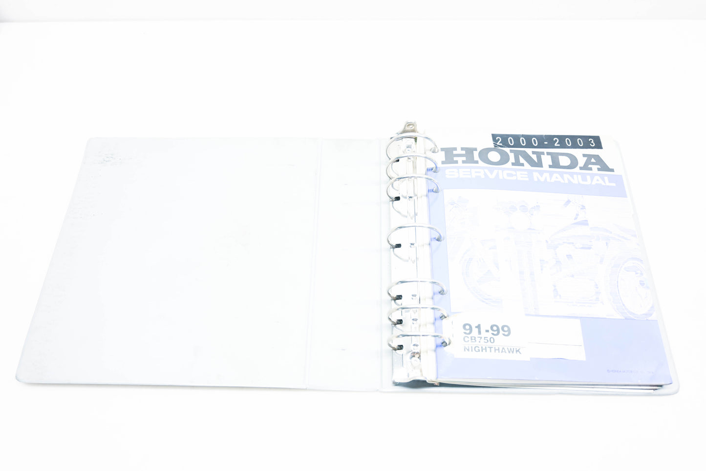 OEM Honda 61MW303 CB750 Nighthawk 1991-99 Service Manual