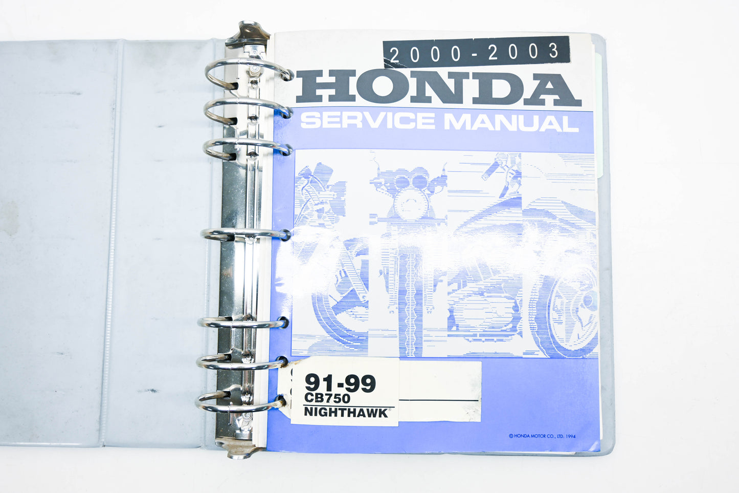 OEM Honda 61MW303 CB750 Nighthawk 1991-99 Service Manual
