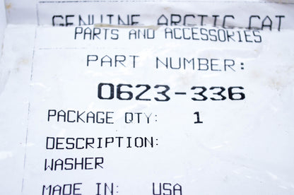 New OEM Arctic Cat 0623-336 Washer NOS