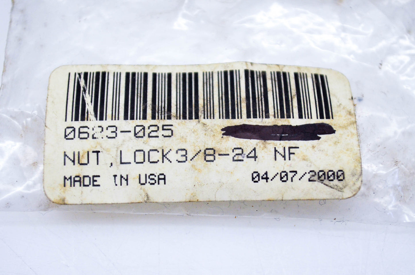 New OEM Arctic Cat 0623-025 Lock Nut 3/8-24 NF NOS