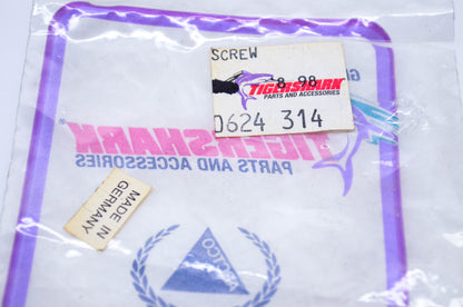 New OEM Arctic Cat 0624-314 Tigershark Cap Screw-HSH M6 X 20 NOS