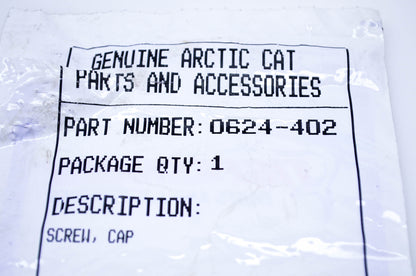 New OEM Arctic Cat 0624-402 Tigershark Cap Screw HH M8 1.25x55 NOS