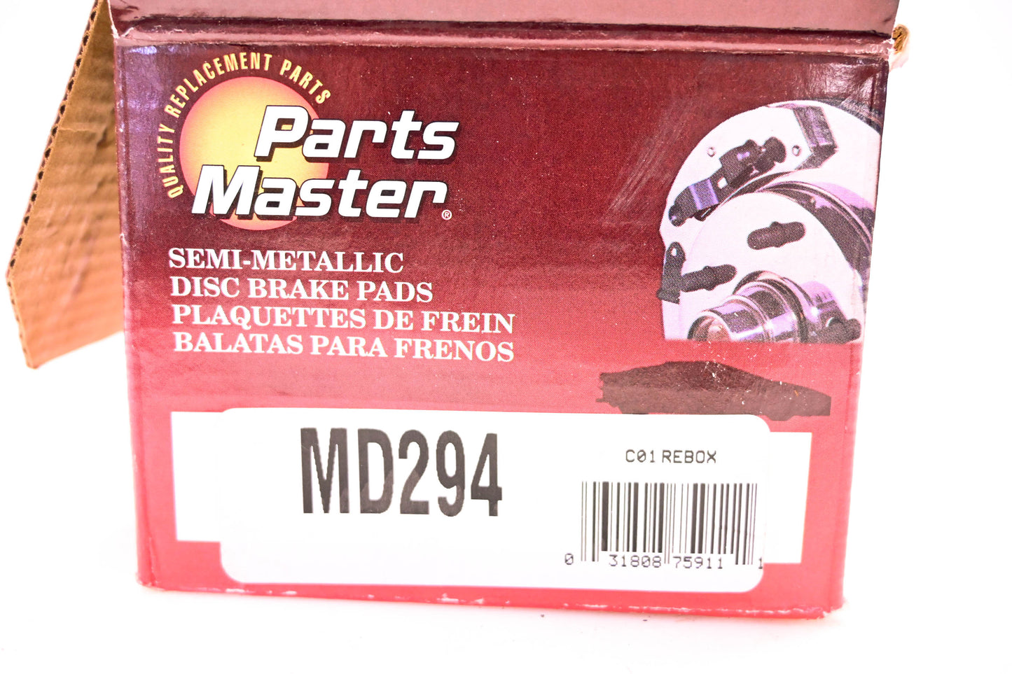 Parts Master MD294 Brake Pad Kit NOS