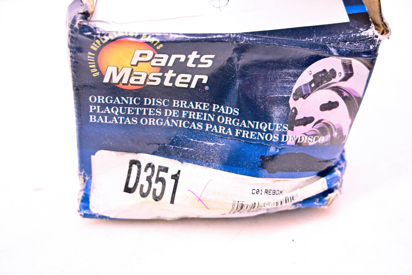 Parts Master D351 Brake Pad Kit NOS