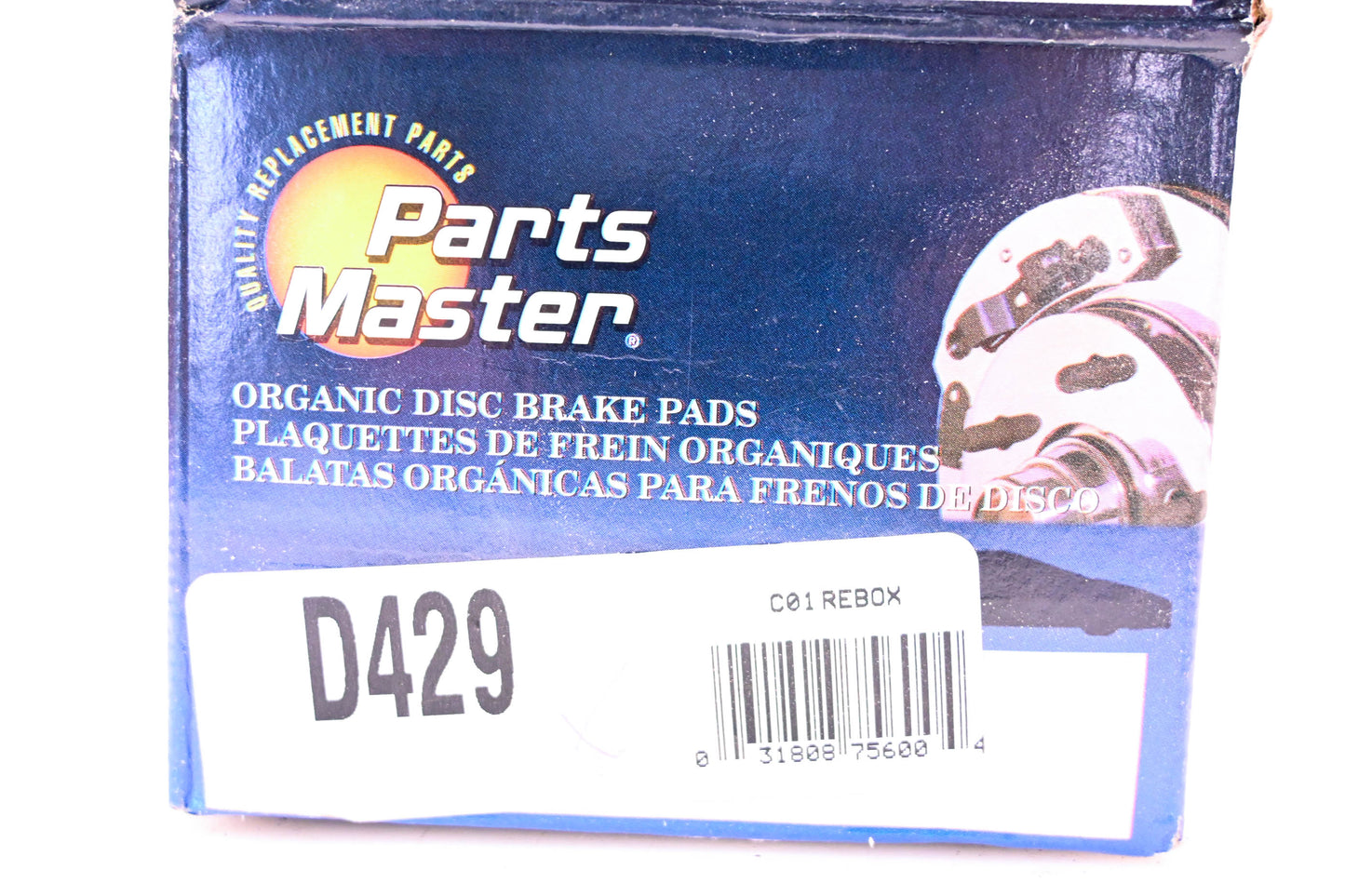 Parts Master D429 Brake Pad Kit NOS