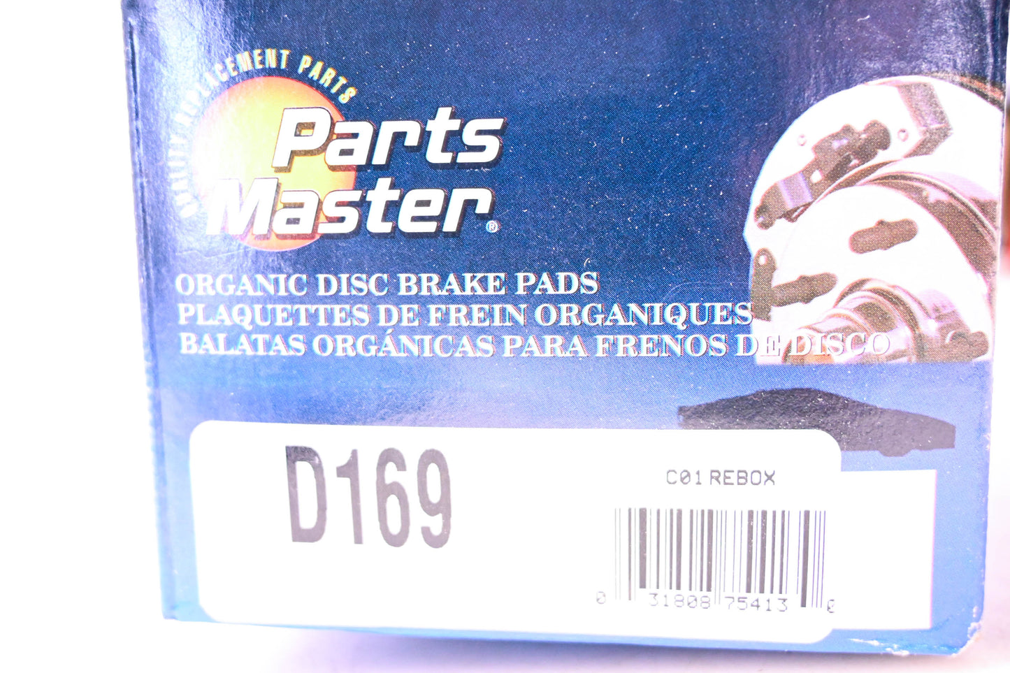 Parts Master D169 Brake Pad Kit NOS
