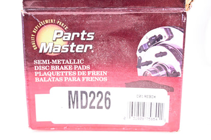 Parts Master MD226 Brake Pad Kit NOS
