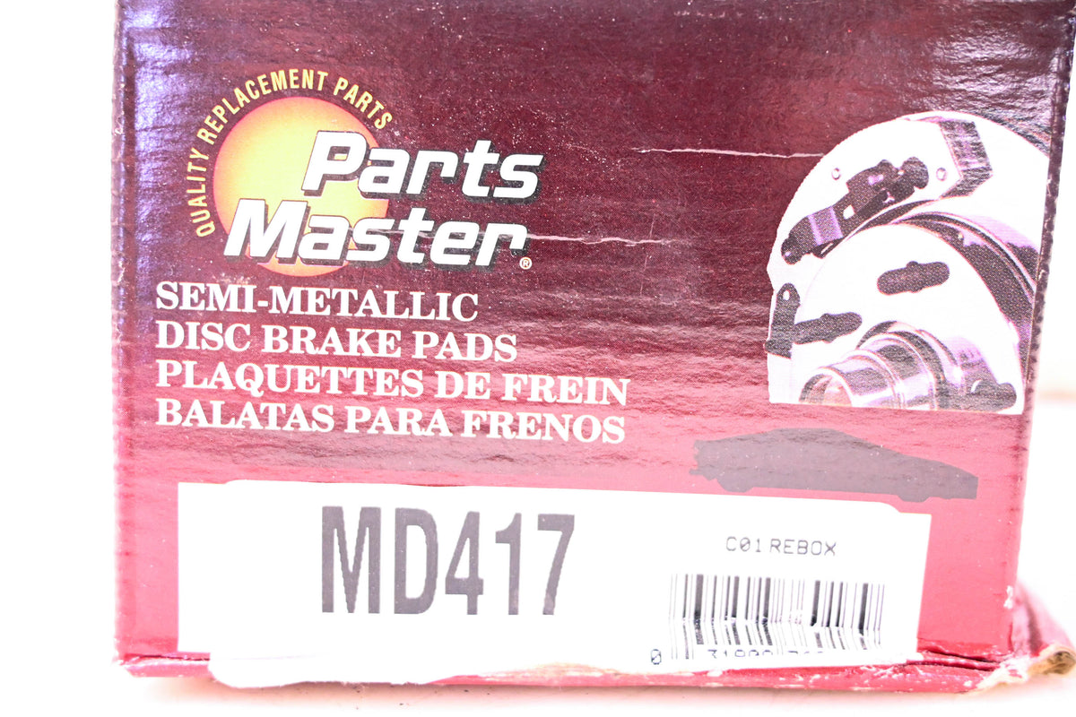 Parts Master MD417 Brake Pad Kit NOS