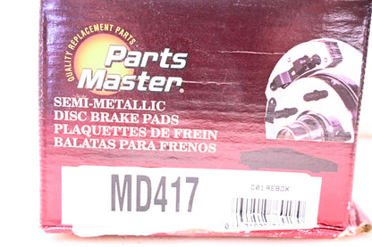 Parts Master MD417 Brake Pad Kit NOS