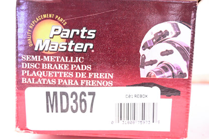 Parts Master MD367 Brake Pad Kit NOS