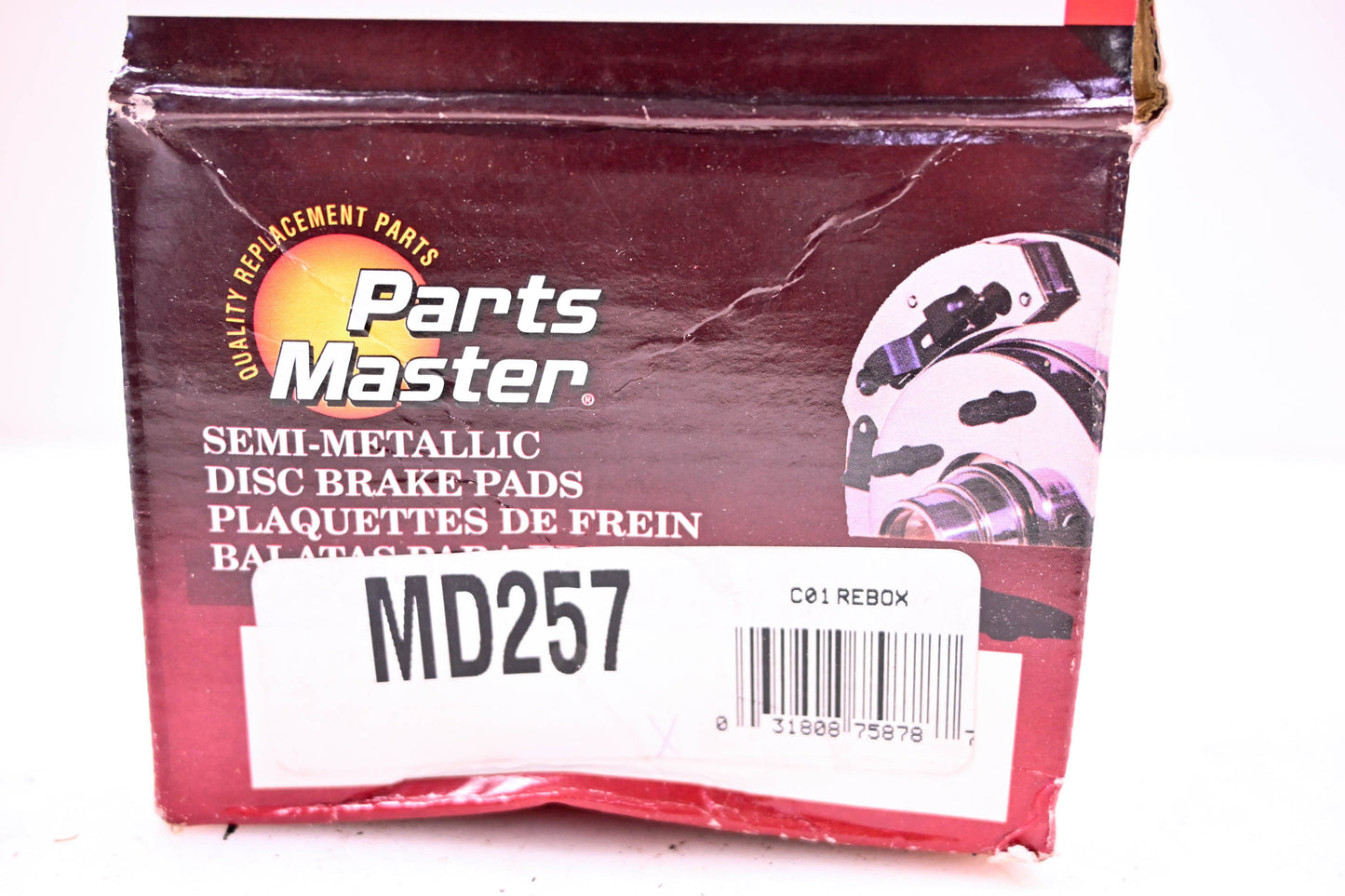 Parts Master MD257 Brake Pad Kit NOS