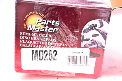Parts Master MD262 Brake Pad Kit NOS