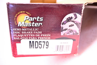 Parts Master MD579 Brake Pad Kit NOS
