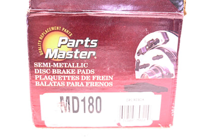 Parts Master MD180 Brake Pad Kit NOS