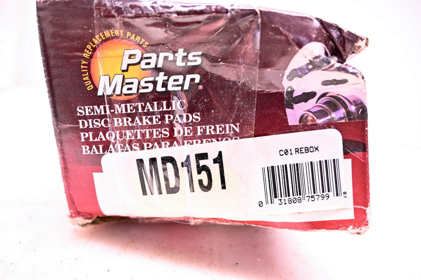 Parts Master MD151 Brake Pad Kit NOS