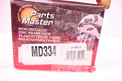 Parts Master MD334 Brake Pad Kit NOS