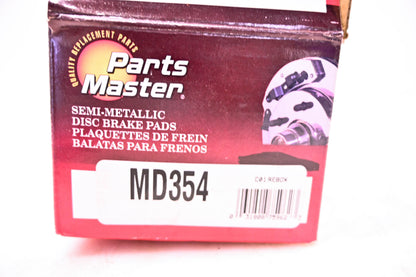 Parts Master MD354 Brake Pad Kit NOS