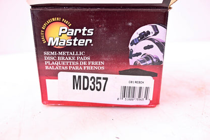 Parts Master MD357 Brake Pad Kit NOS