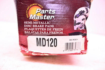 Parts Master MD120 Brake Pad Kit NOS