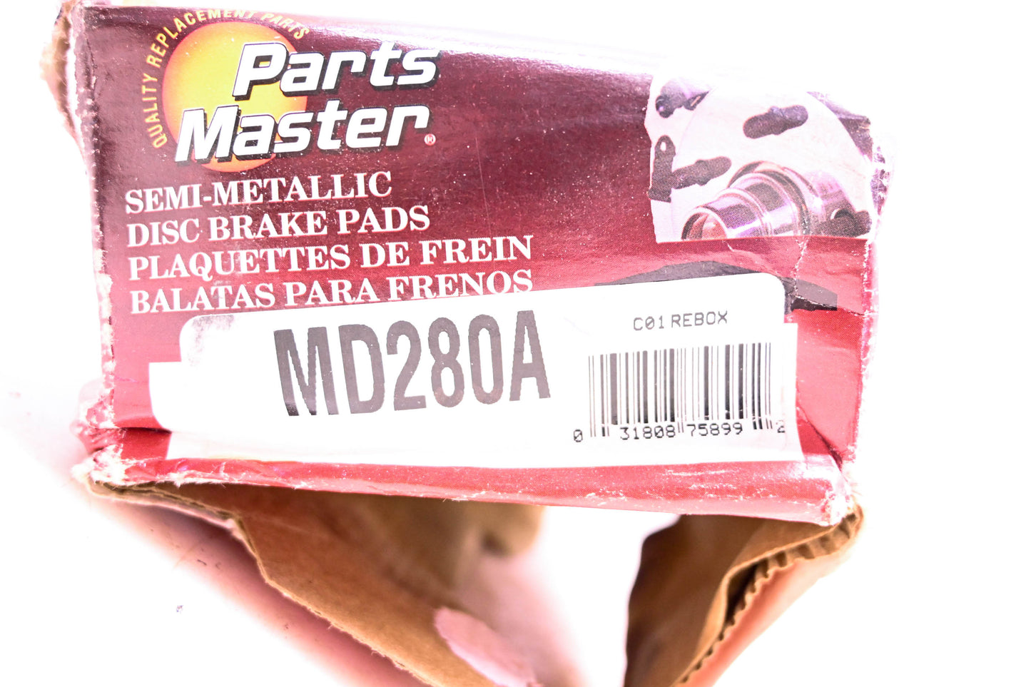 Parts Master MD280A Brake Pad Kit NOS