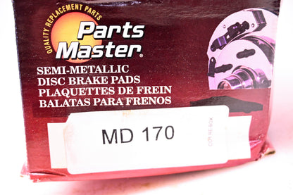Parts Master MD170 Brake Pad Kit NOS