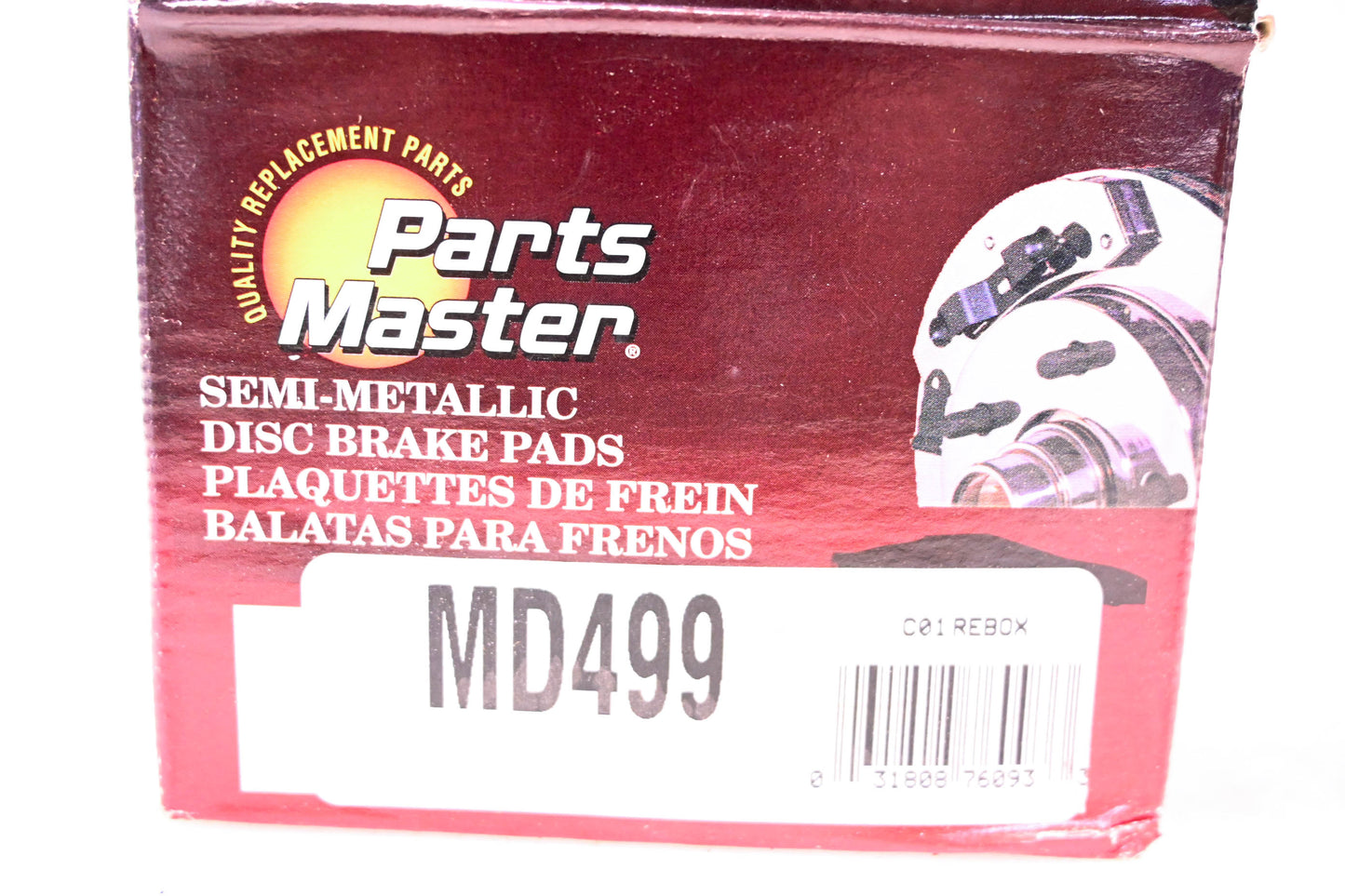 Parts Master MD499 Brake Pad Kit NOS