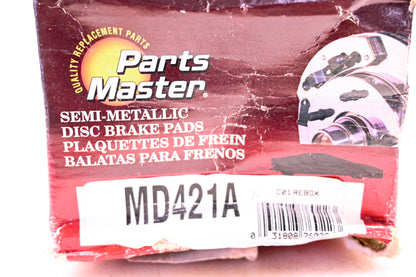 Parts Master MD421A Brake Pad Kit NOS