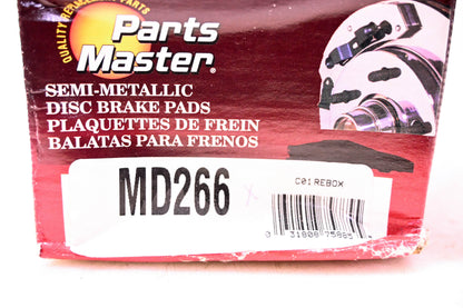 Parts Master MD266 Brake Pad Kit NOS