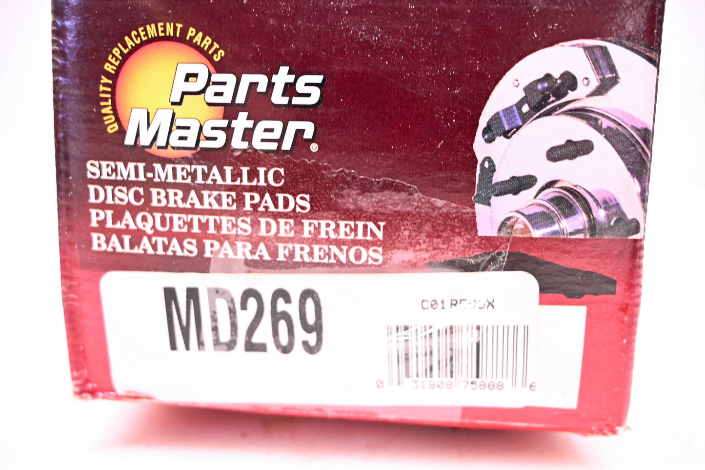 Parts Master MD269 Brake Pad Kit NOS
