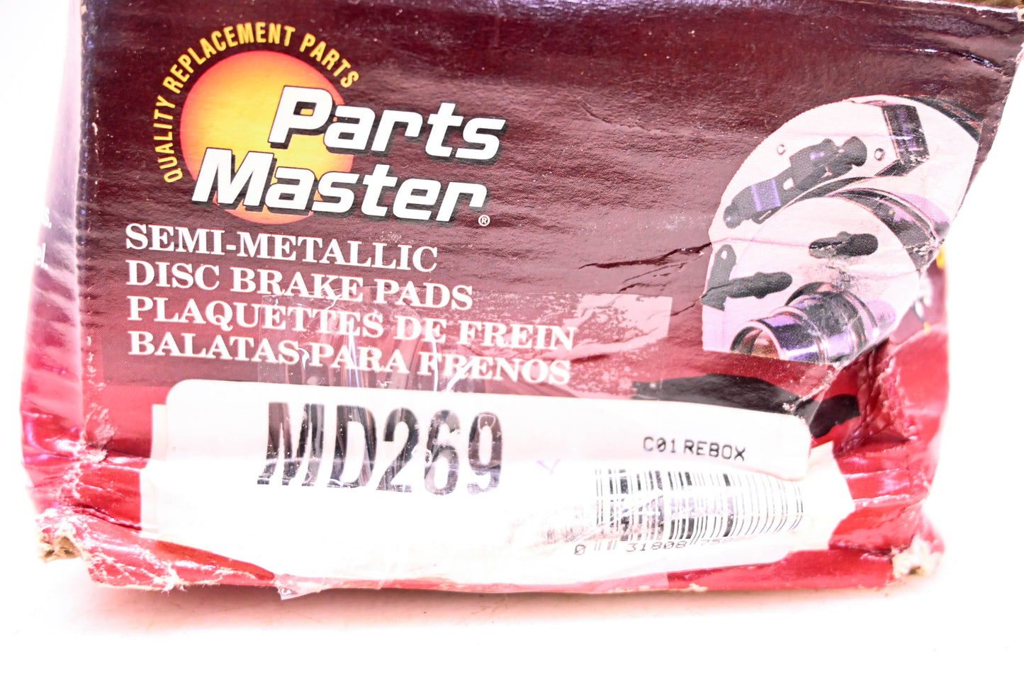 Parts Master MD269 Brake Pad Kit NOS