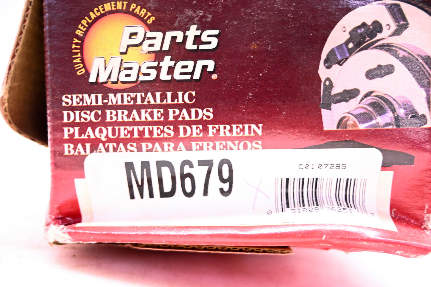 Parts Master MD679 Brake Pad Kit NOS