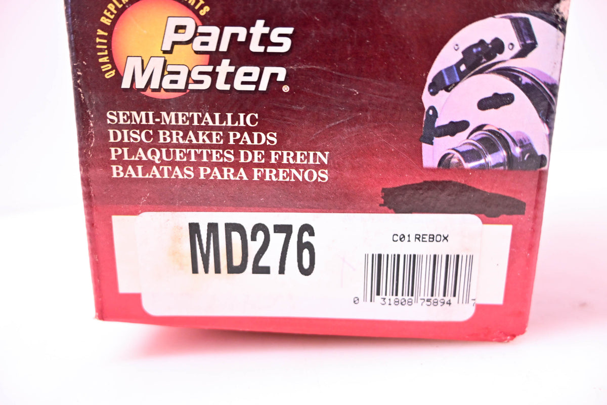 Parts Master MD276 Brake Pad Kit NOS