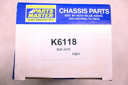 Parts Master K6118, FB41 Ball Joint Assembly NOS