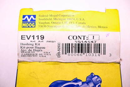 Moog EV119, 1514147 Bushing Kit NOS