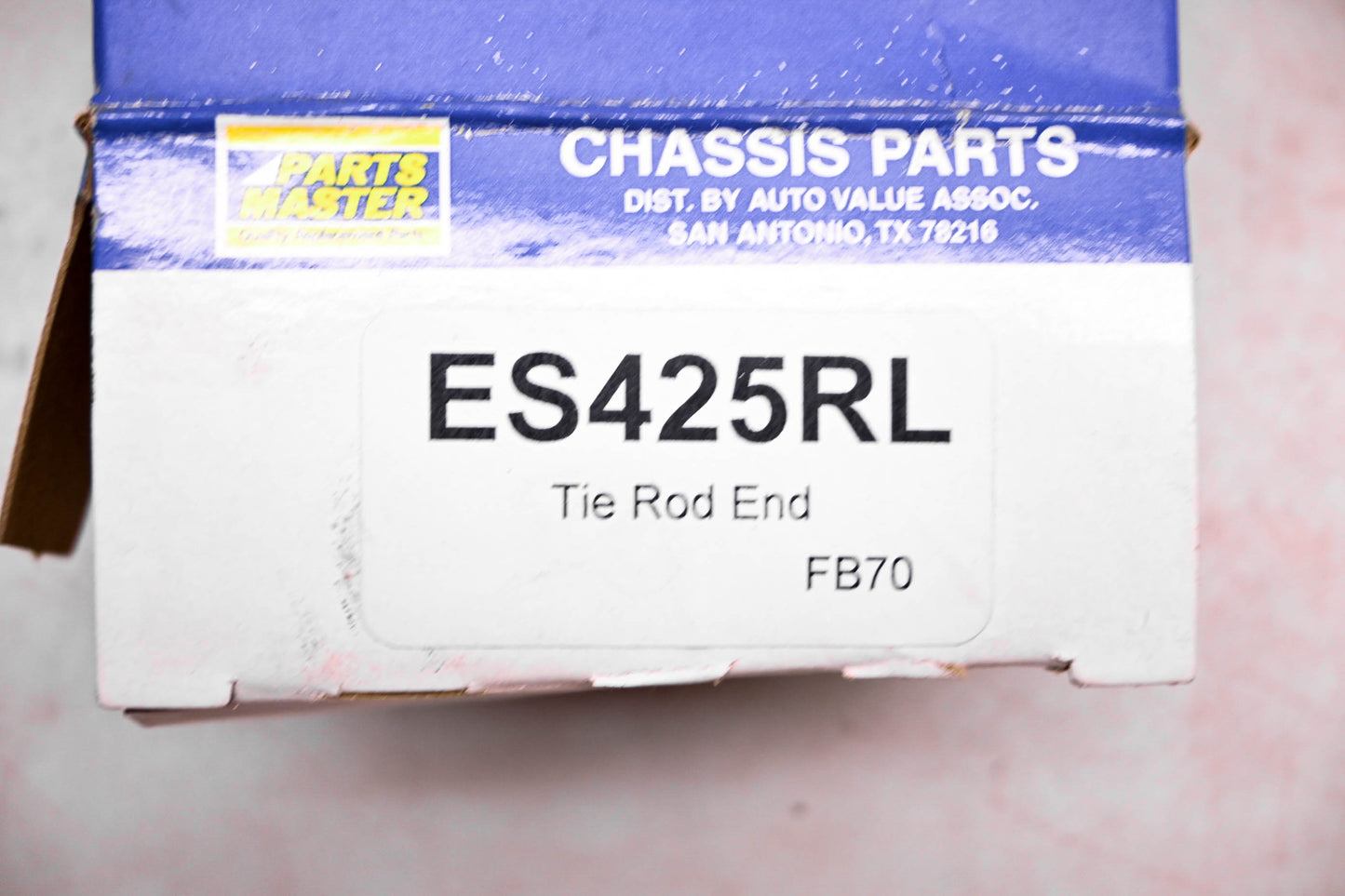 Parts Master ES425RL, FB70 Tie Rod End NOS
