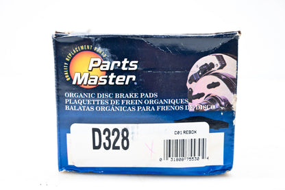 Parts Master D328 Brake Pads Qty 4 NOS